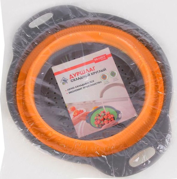 Дуршлаг Bradex TK 0478 (оранжевый)