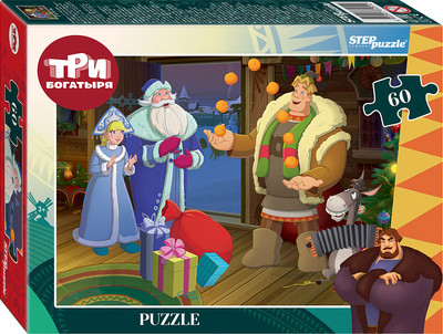 

Пазл, Три богатыря и Пуп Земли / 81251