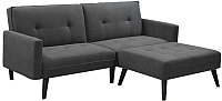 Комплект мягкой мебели Halmar Corner (темно-серый) - 