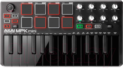 MIDI-клавиатура Akai Pro MPK Mini MK2 (Black)