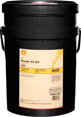 Индустриальное масло Shell Omala S2 GX 320 (20л)