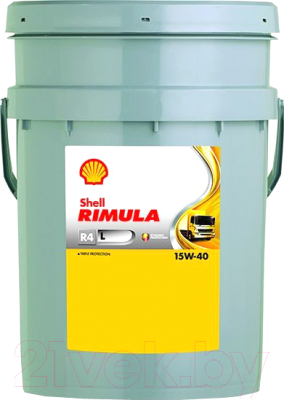 Моторное масло Shell Rimula R4 L 15W40 (20л)
