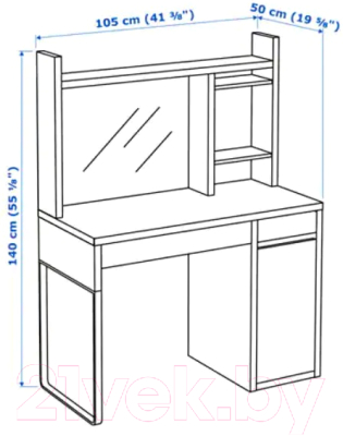 Письменный стол Ikea Микке 192.450.26