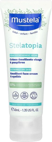 Крем для лица Mustela Stelatopia Смягчающий (40мл)