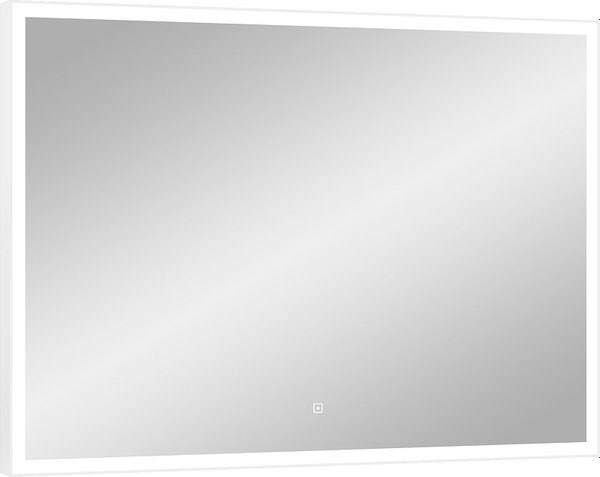 Купить Зеркало Континент Frame White Led 100x70 в Молодечно