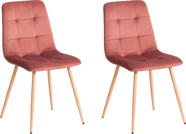 Набор стульев Tetchair Chilly велюр/металл