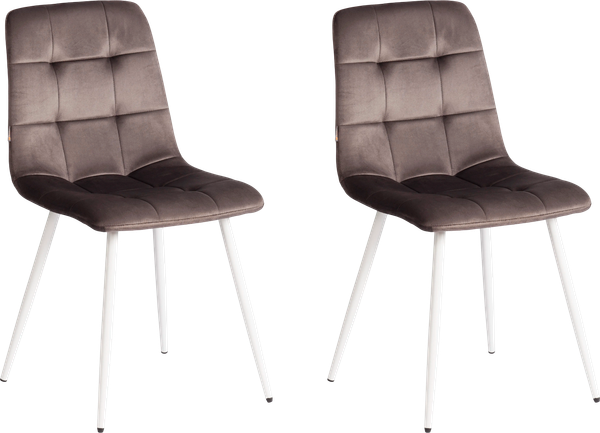 Набор стульев Tetchair Chilly велюр/металл