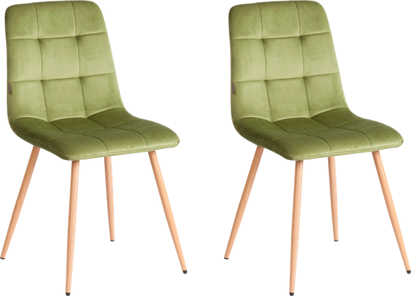 Набор стульев Tetchair Chilly велюр/металл