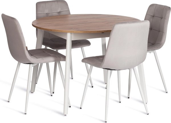 Купить Набор стульев Tetchair Chilly велюр/металл в Гродно