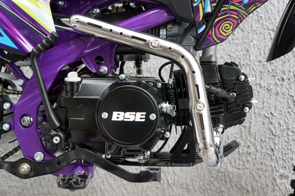 Мотоцикл BSE MX 17/14 / B0MXYG040EAB3 (фиолетовый дракон)