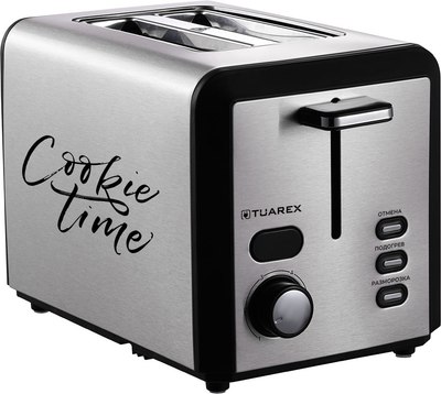 Тостер Tuarex TK-6006 (стальной/черный) - 
