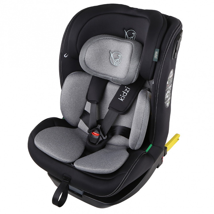 Автокресло Kidzi Spin 360 I-Size / KDZ10GR (серый) — фото 2