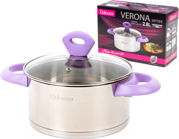 Кастрюля Dolcezza Verona 04724 (2.8л)