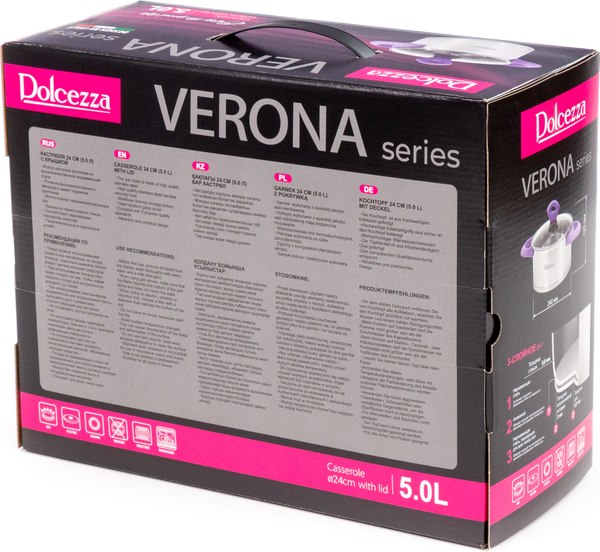 Кастрюля Dolcezza Verona 04731 (5л)