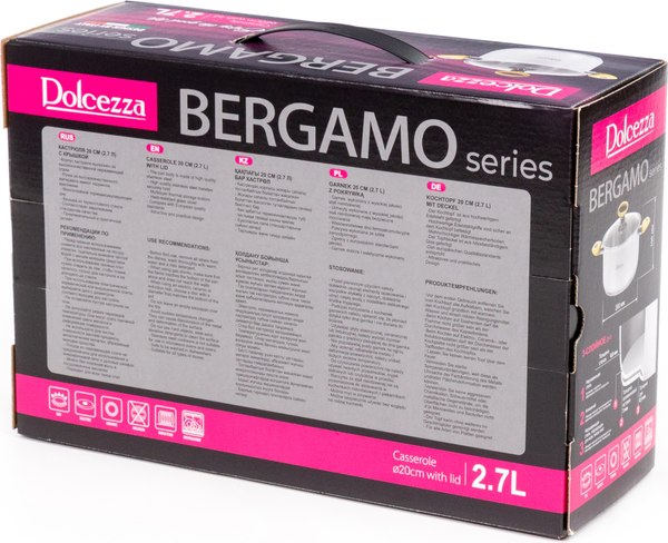 Кастрюля Dolcezza Bergamo 04694 (2.7л)