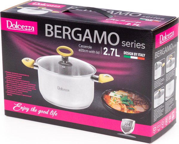 Кастрюля Dolcezza Bergamo 04694 (2.7л)