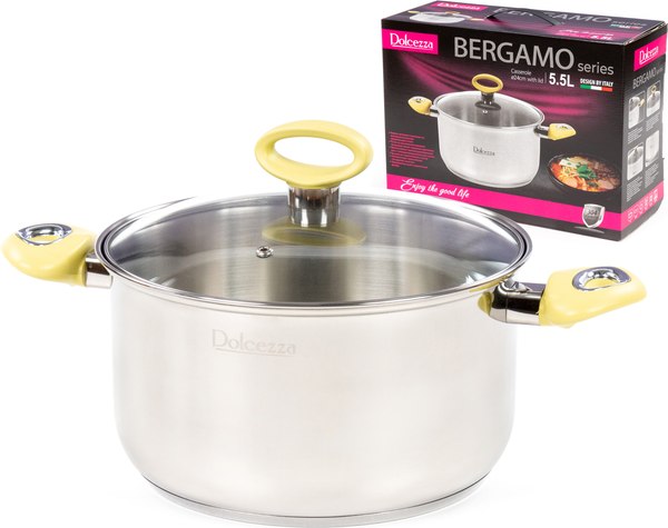 Кастрюля Dolcezza Bergamo 04700 (5.5л)