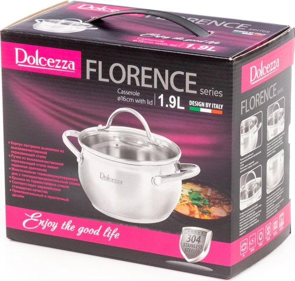 Кастрюля Dolcezza Florence 89236 (1.9л)