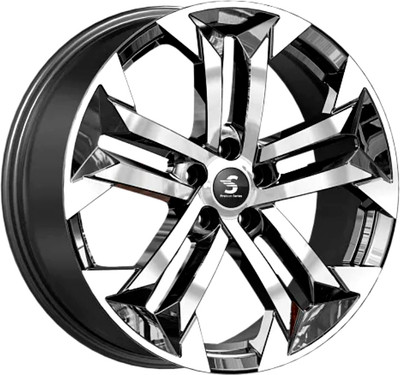 

Литой диск, КР015 Jetour Dashing 19x7.5" 5x108мм DIA 60.1мм ET 38мм