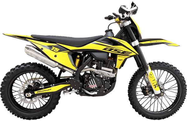 Мотоцикл BSE T5 Yellow Twister / B0T5NG015HYH1
