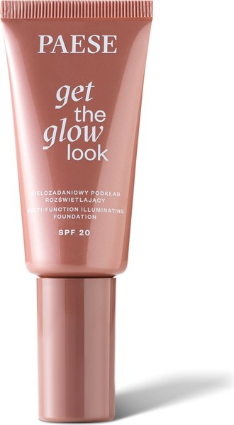 Тональный крем Paese Get The Glow Look Иллюминирующий SPF20 тон 0N (30мл)