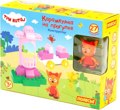 

Конструктор, Три кота. Карамелька на прогулке / 77179