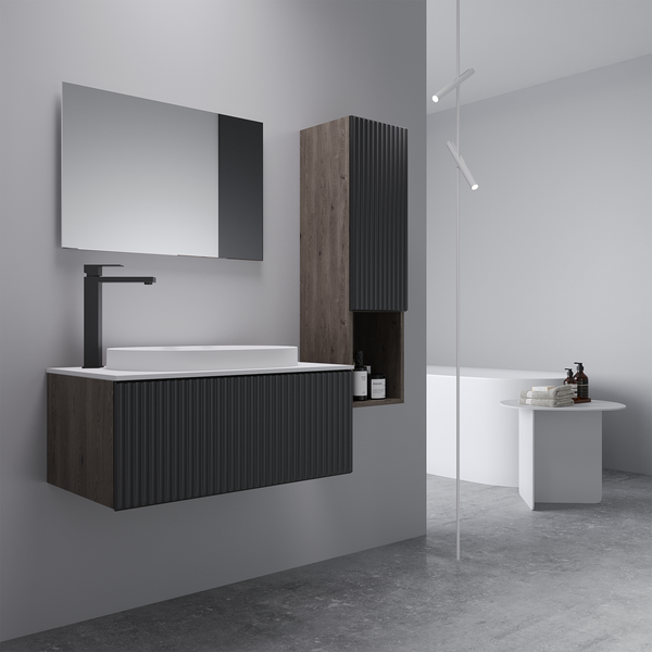 Купить Тумба с умывальником ЗОВ Кито 80 / K80TS0MFLPM-LDSPW6002 в Гродно