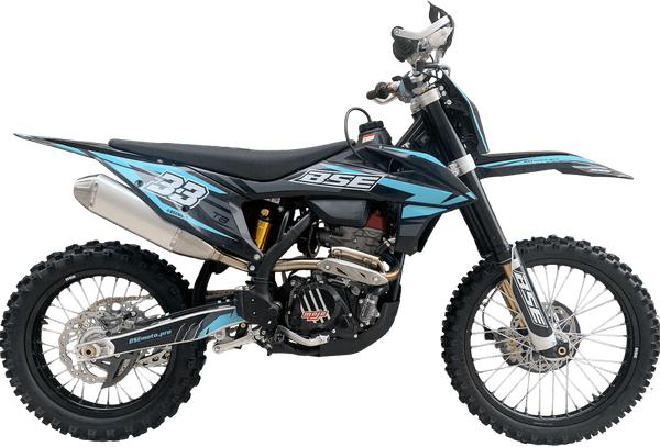 Мотоцикл BSE T8 Neon Blue / B0T8KF015HBH1