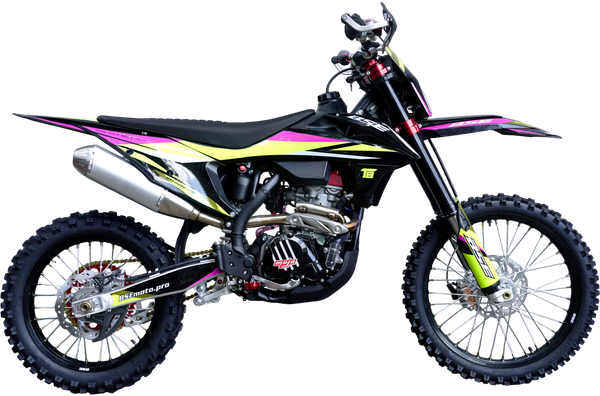 Мотоцикл BSE T8 Neon Storm / B0T8KF025HGH2