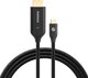 Кабель Momax EliteLink USB-C/HDMI / DT3D (2м, черный) - 