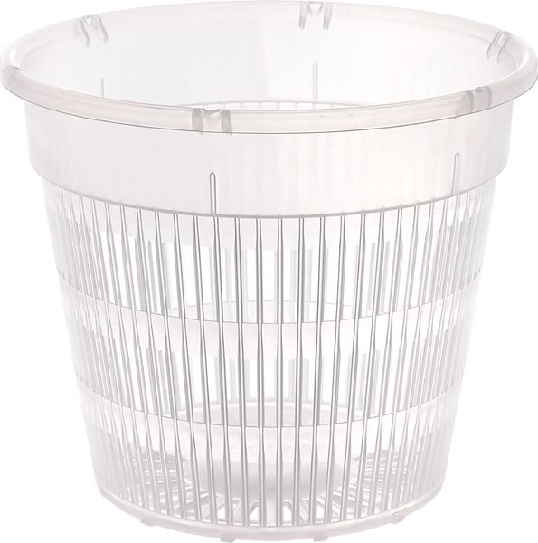 Вазон BOTANICA для орхидей сетчатый 14x12см (прозрачный)