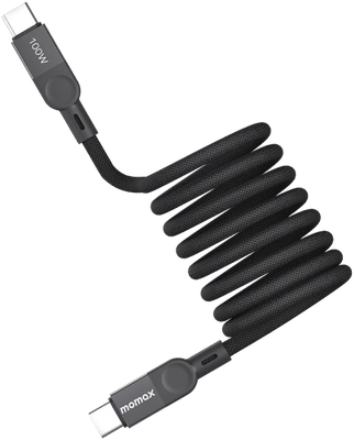 Кабель Momax Mag.Link USB-C/USB-C / DC36D (2м, черный) -