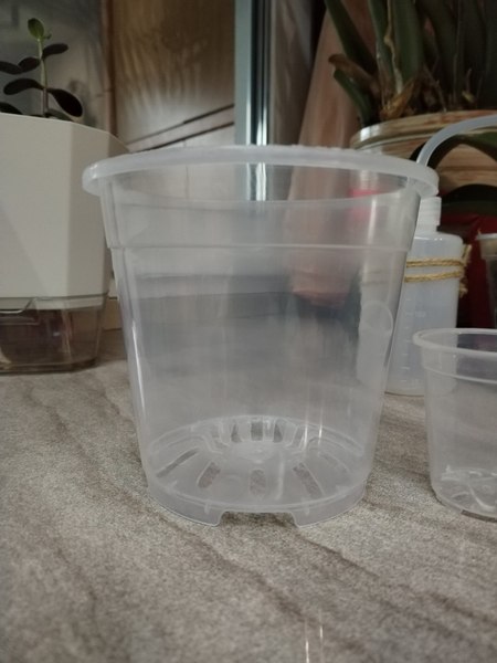 Вазон BOTANICA Clear дренажный 19x18см (прозрачный)
