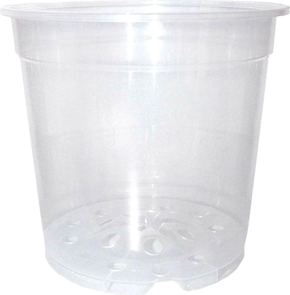 Вазон BOTANICA Clear дренажный 19x18см (прозрачный)