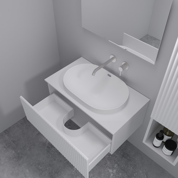 Купить Тумба с умывальником ЗОВ Кито 70 / K70LW0MFWPM-LDSPW6002 в Гродно