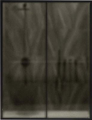 Душевая дверь MaybahGlass 195x120 / MGD-1542-6 (бронза матовая стекло/черный) - 