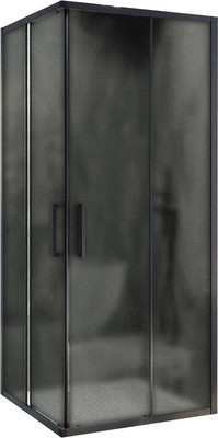 Душевой уголок MaybahGlass MGY-1331-6 (графит матовый стекло/черный) - 