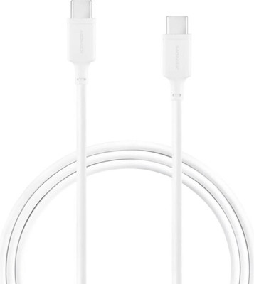 Кабель Momax Zero USB-C/USB-C / DC16W (1м, белый) - 