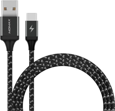 Кабель Momax Zero USB-A/USB-C / DTA11D (1м, серый космос) - 