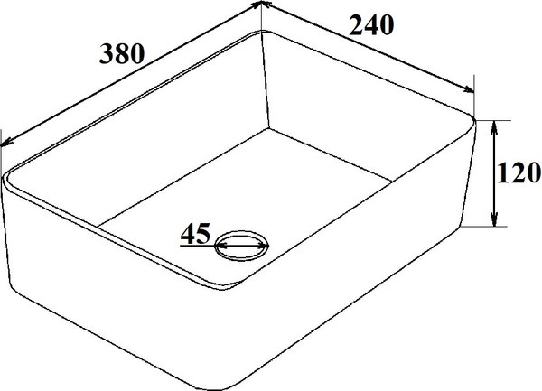 Купить Умывальник Runo Duo 38x24 в Гродно