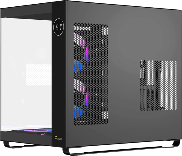 Корпус для компьютера Ocypus Iota C70 ARGB / Iota-C70-BKD600XX-GL (черный, без БП)
