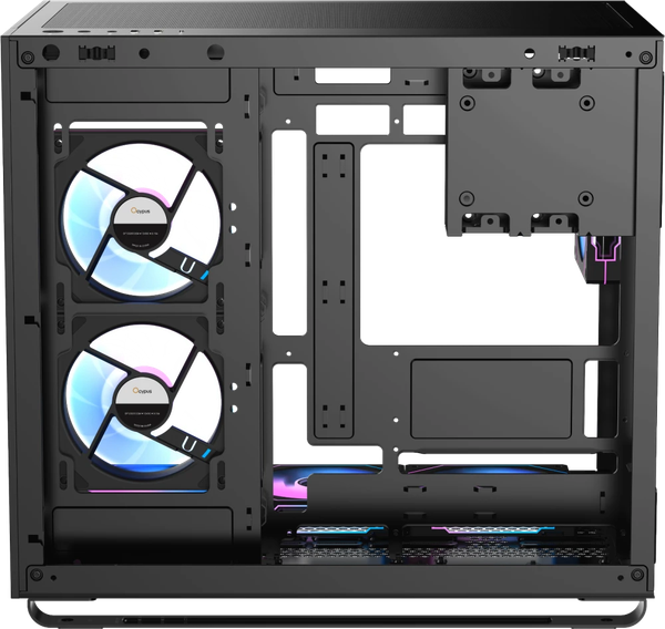 Корпус для компьютера Ocypus Iota C70 ARGB / Iota-C70-BKD600XX-GL (черный, без БП)