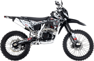 Мотоцикл BSE Z10 L Graffiti White / BZ10KC030HRH2 - 