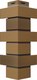 Угол для фасадной панели Docke Premium Flemish PFFW-1270 (кофейный) - 