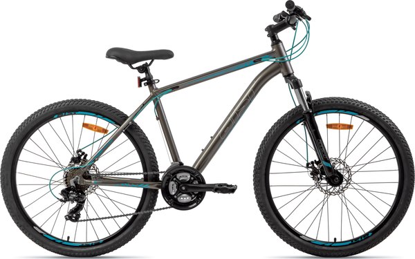 Велосипед AIST Rocky 1.0 Disс 26 2025 (18, серый/синий)