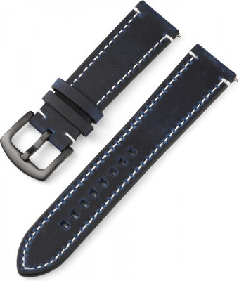 Ремешок для умных часов Rumi Leather GT3 22мм (океанский синий) - 