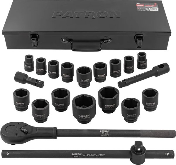 Универсальный набор инструментов Patron P-6212-5MPB