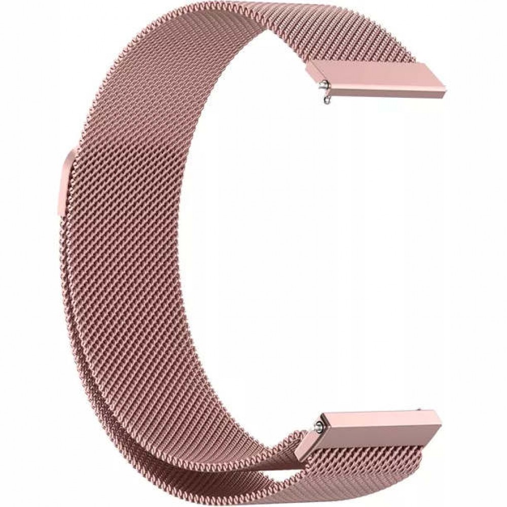 Ремешок для умных часов Rumi Milanese Loop 20мм (розовый)
