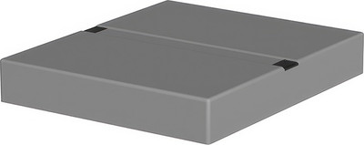 

Крыша для улья, Универсальная. Для 10-рамочного улья 520x450 / W101550GR