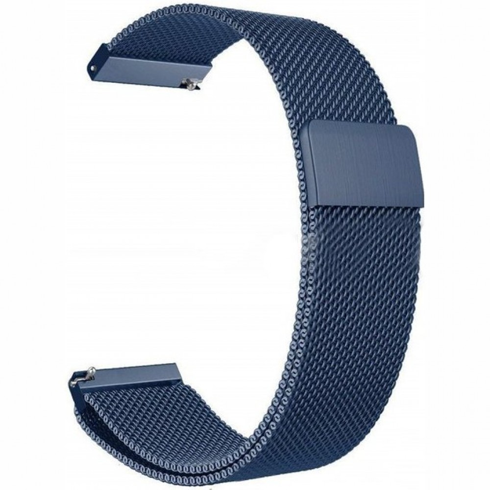 Ремешок для умных часов Rumi Milanese Loop 20мм (синий)